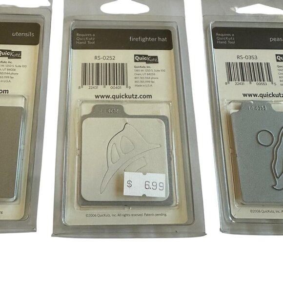 QuickKutz Dies for Hand Tool 13 Different Dies Scrapbooking New in Package - Picture 10 of 10